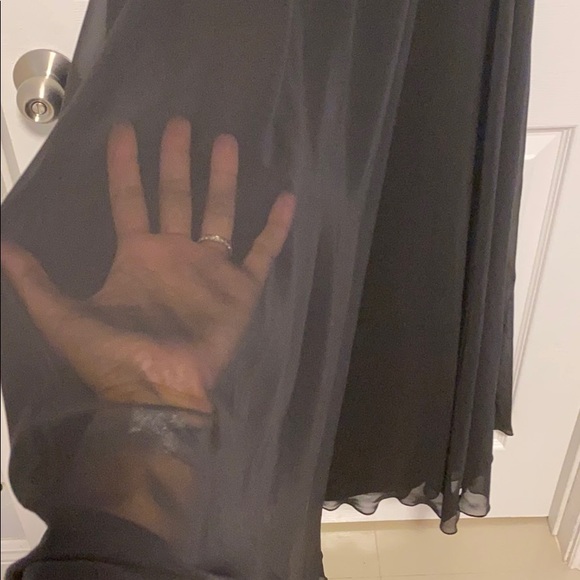 After Six Style 6760 Wedding/Prom/Black Tie Chiffon Halter Dress - Picture 8 of 15